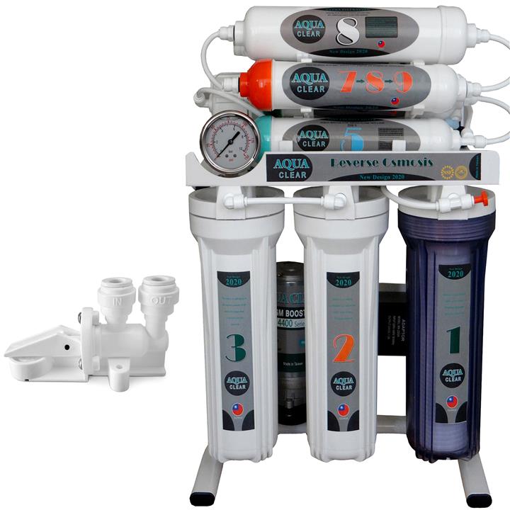 دستگاه تصفیه کننده آب آکوآ کلیر مدل  AFQ9  به همراه کیت نشتی گیر